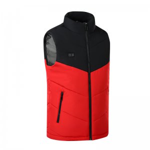 Red/Black Heated Vest For