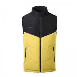 Yellow/Black Heated Vest