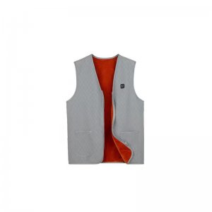 Grey Heated Vest For Men