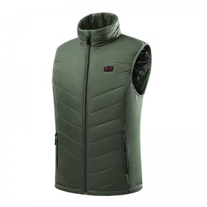Armygreen Heated Vest For Men - 2226AG