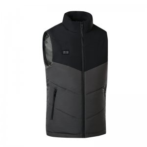 Black Heated Vest For Men - 2275MB